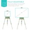 Best Choice Products French Easel, 32pc Beginners Kit Portable Wooden Adjustable Tripod w/ Paint Supplies